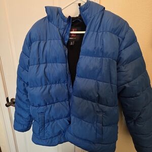 Swiss Tech Kids Blue Puffer Jacket